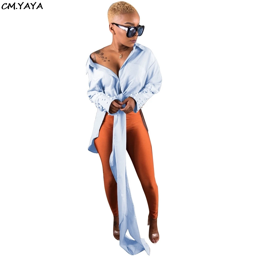 new women sexy fashion off shoulder tie up high low irregular pearls beading long sleeve maxi blouses shirts R6134
new women sexy fashion off shoulder tie up high low irregular pearls beading long sleeve maxi blouses shirts R6134