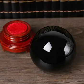 Narural obsidian quartz Crystal carving scriptures Sphere Ball Healing 80mm+stand
Narural obsidian quartz Crystal carving scriptures Sphere Ball Healing 80mm+stand