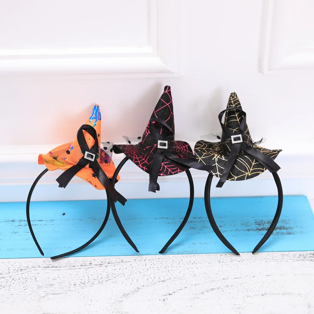 Cross-border Halloween party props button witch pointed hat headband witch headband witch headband witch Headband
Cross-border Halloween party props button witch pointed hat headband witch headband witch headband witch Headband