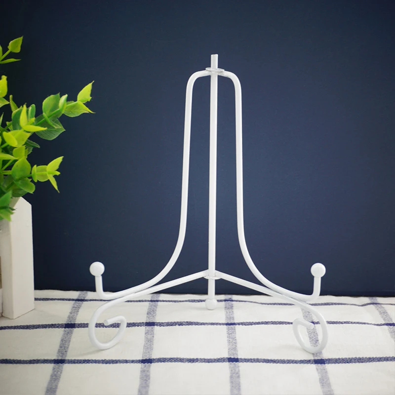 Iron Plate Stand, White Iron Easel Plate Display Photo Holder Stand, Displays Picture Frames, Cookbooks, Decorative
Iron Plate Stand, White Iron Easel Plate Display Photo Holder Stand, Displays Picture Frames, Cookbooks, Decorative