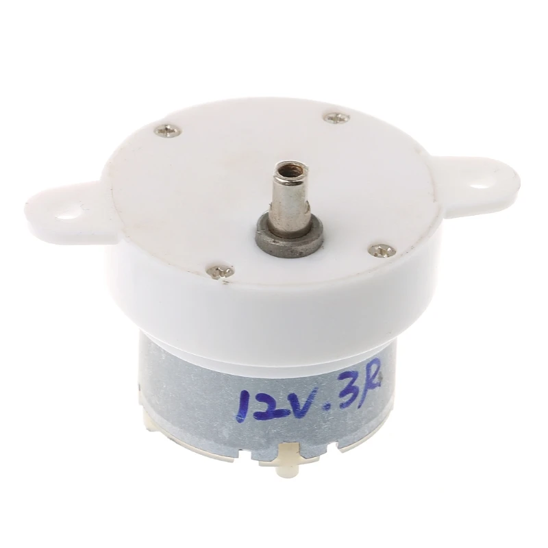 DC 12V 3 RPM цилиндр с высоким крутящим моментом Электрический микро мотор управления