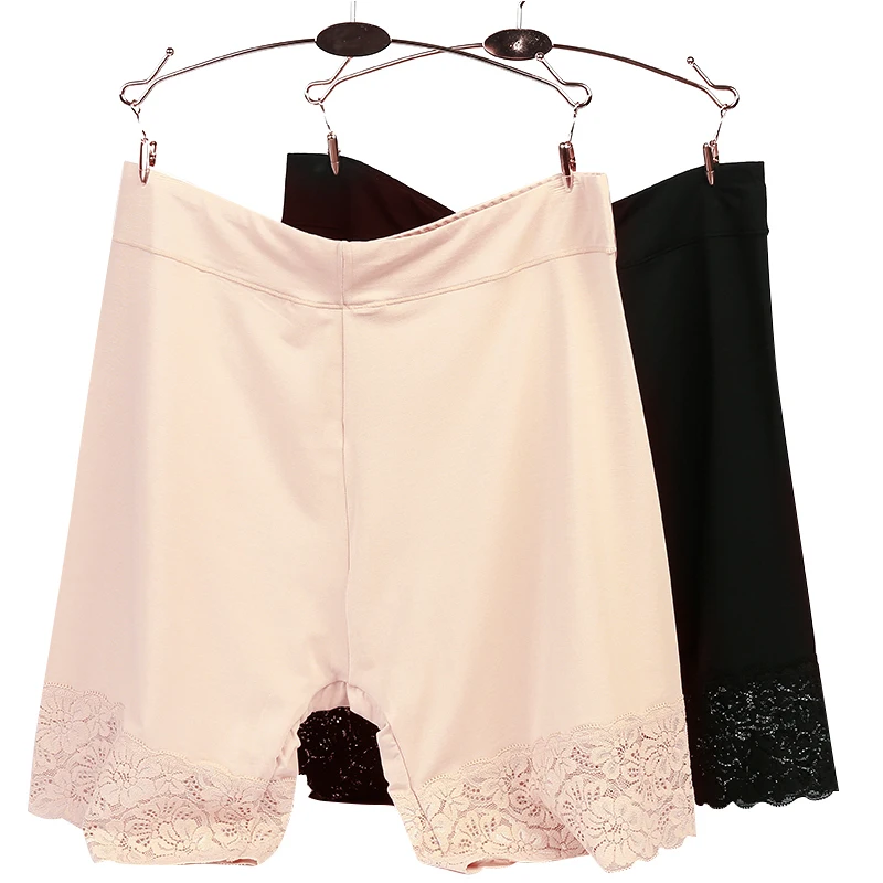 110KG Is Ok!! Plus size Modal High elastic weave lace pants,anti chafing legs big pants Safety Short Pants women
110KG Is Ok!! Plus size Modal High elastic weave lace pants,anti chafing legs big pants Safety Short Pants women