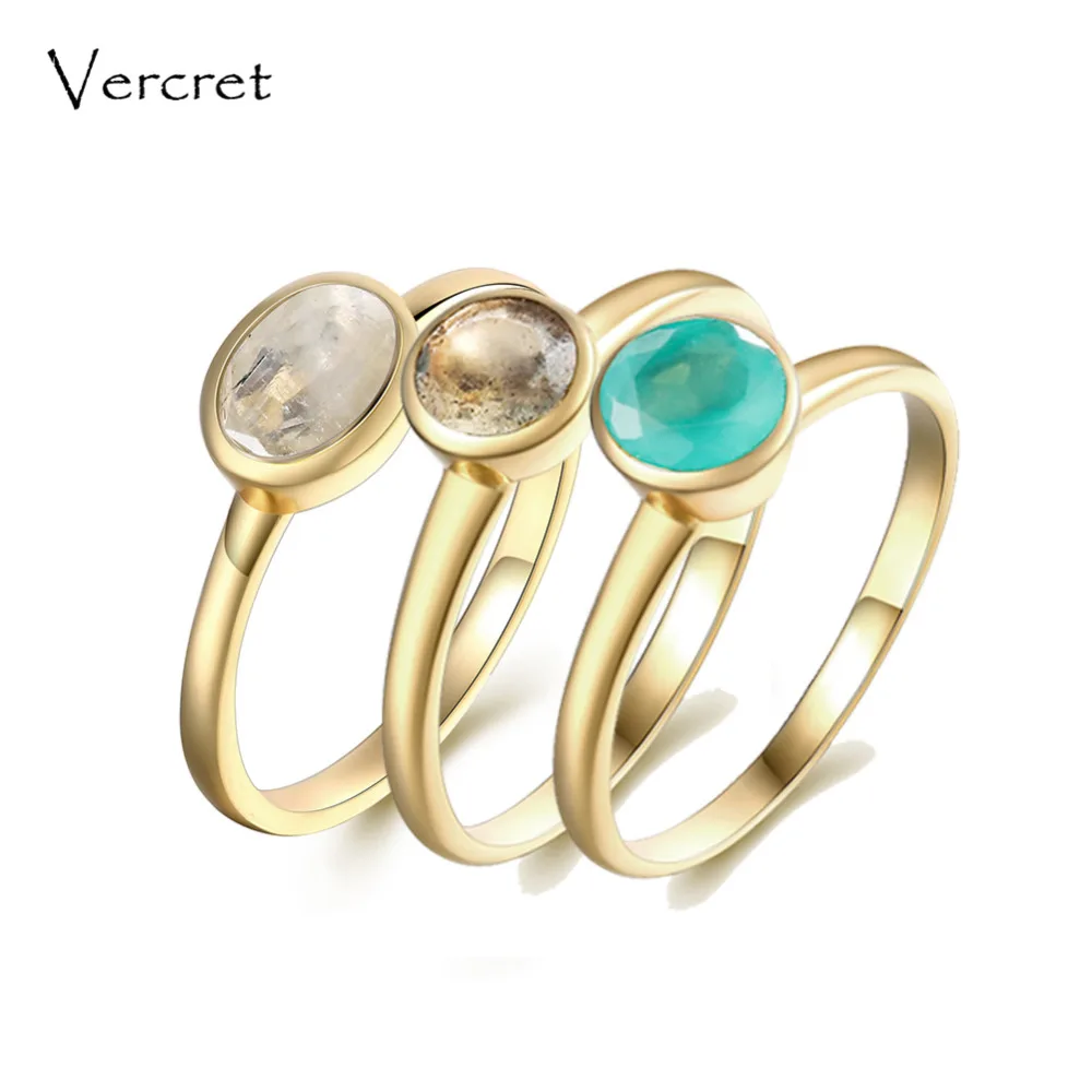 Vercret moonstone ring set handmade 925 sterling silver ring gold plate fine jewelry for women gifts sp
Vercret moonstone ring set handmade 925 sterling silver ring gold plate fine jewelry for women gifts sp