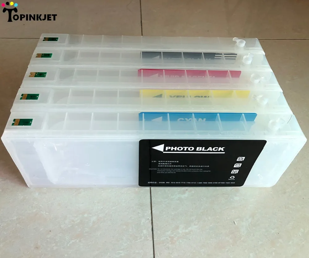 CISS bulk refillable ink Cartridge for Epson Stylus Pro 7700 7710 9700 9710 printer ink cartridge
CISS bulk refillable ink Cartridge for Epson Stylus Pro 7700 7710 9700 9710 printer ink cartridge