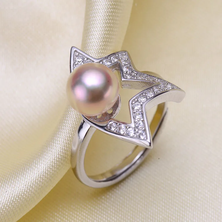 925 Sterling Silver Pearl Ring Finger Ring Hot Settings Adjustable Ring Findings Jewelry Parts Fittings Accessories, 3pcs/lot
925 Sterling Silver Pearl Ring Finger Ring Hot Settings Adjustable Ring Findings Jewelry Parts Fittings Accessories, 3pcs/lot