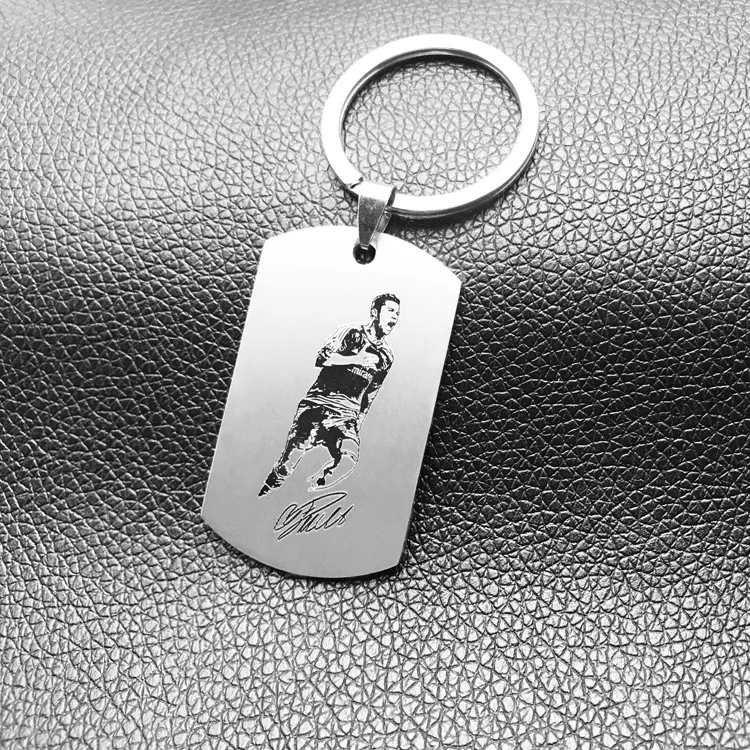 New arrrival fashion jewelry football sports super star signature for CR7 pendants key rings stainless steel key chain
New arrrival fashion jewelry football sports super star signature for CR7 pendants key rings stainless steel key chain