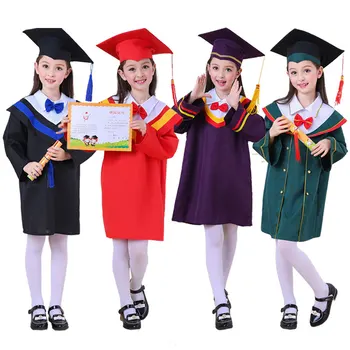 7Color Toddler Cosplay Bachelor Gown Class Graduation Doctor Clothes+Cap School Group Picture Performance Costumes 100-170CM
7Color Toddler Cosplay Bachelor Gown Class Graduation Doctor Clothes+Cap School Group Picture Performance Costumes 100-170CM