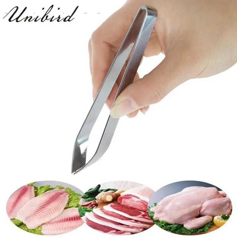Unibird 1Pc Kitchen Fishbone Tweezers Remover Stainless Steel Fur Tongs Chicken Hair Plucking Pliers Kitchen Gadgets
Unibird 1Pc Kitchen Fishbone Tweezers Remover Stainless Steel Fur Tongs Chicken Hair Plucking Pliers Kitchen Gadgets