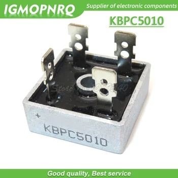 5PCS free shipping KBPC5010 single-phase bridge rectifier bridge DIP 50A 1000V 100% new original
5PCS free shipping KBPC5010 single-phase bridge rectifier bridge DIP 50A 1000V 100% new original