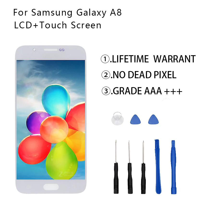 High Quality For SAMSUNG Galaxy A8 2016 LCD Display Digitizer Assembly For SAMSUNG Galaxy A8 2016 Display Screen Phone Parts
High Quality For SAMSUNG Galaxy A8 2016 LCD Display Digitizer Assembly For SAMSUNG Galaxy A8 2016 Display Screen Phone Parts