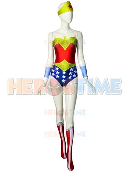52 New Wonder Woman Cosplay Costume 3D Print Spandex Zentai Catsuit Girl Cosplay halloween costumes for woman
52 New Wonder Woman Cosplay Costume 3D Print Spandex Zentai Catsuit Girl Cosplay halloween costumes for woman
