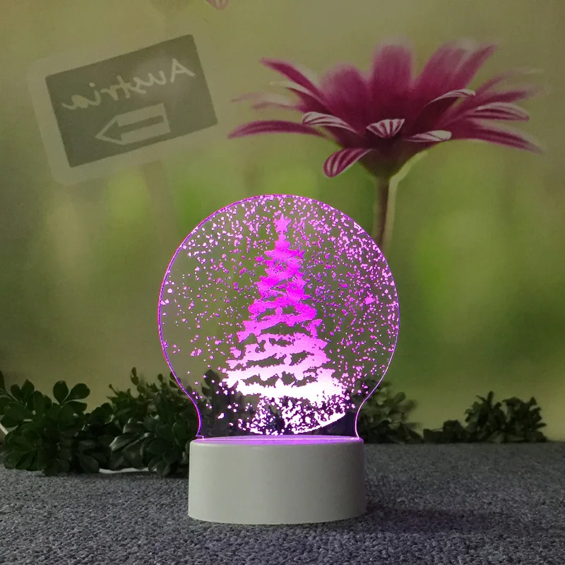 White base Lovely 7 color change 3D Lamp Christmas gift for baby room lights wholesale Valentine's Day Table Lamp Blue
White base Lovely 7 color change 3D Lamp Christmas gift for baby room lights wholesale Valentine's Day Table Lamp Blue