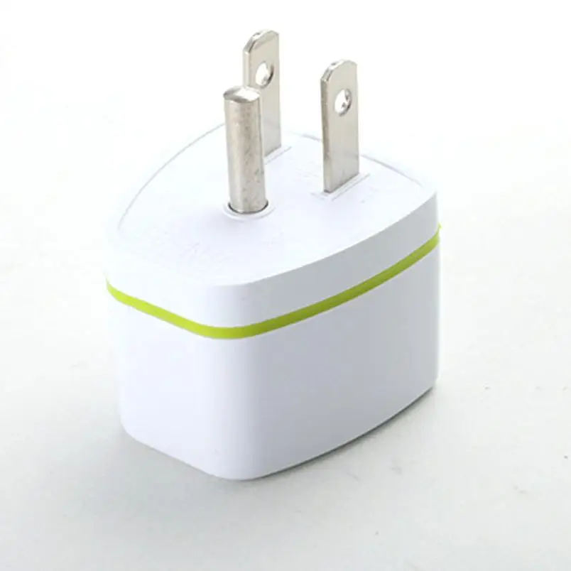 

Malloom 2019 Universal EU AU UK Germany To USA US Canad 3pin Travel Adaptor Plug Converter Adapter Power Charger Connector