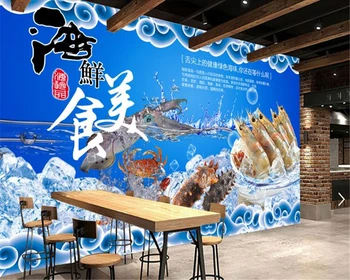 beibehang Home interiorBlue ocean seafood 3d photo wallpaper restaurant decoration mural kitchen wallpaper papier peint mural 3d
beibehang Home interiorBlue ocean seafood 3d photo wallpaper restaurant decoration mural kitchen wallpaper papier peint mural 3d
