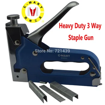 C-MART power tools heavy duty 3 way staple gun nail gun stable setting deivce C0023 hand tools
C-MART power tools heavy duty 3 way staple gun nail gun stable setting deivce C0023 hand tools