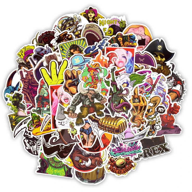 50PCS Horror Series B PVC vinyl stickers on the laptop for macbook pro 13 15.6 xiaomi notebook pro /HP computer
50PCS Horror Series B PVC vinyl stickers on the laptop for macbook pro 13 15.6 xiaomi notebook pro /HP computer