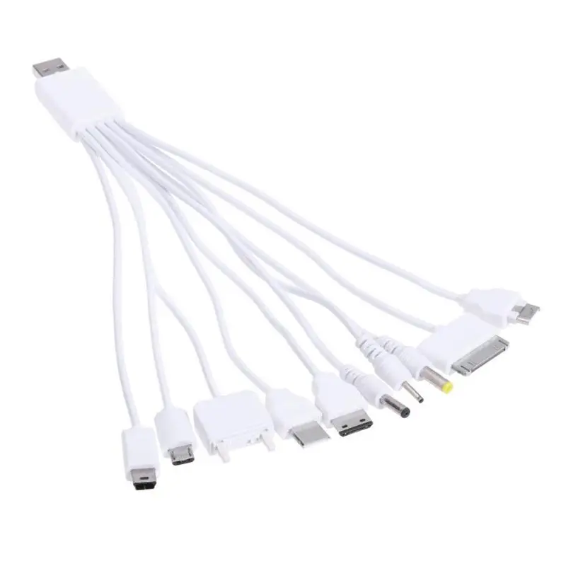 10 in 1 Multifunction USB Data Transfer Cable Universal Multi Pin Cable Charger USB Adapter Data Wire For PSP Computer Cables
10 in 1 Multifunction USB Data Transfer Cable Universal Multi Pin Cable Charger USB Adapter Data Wire For PSP Computer Cables