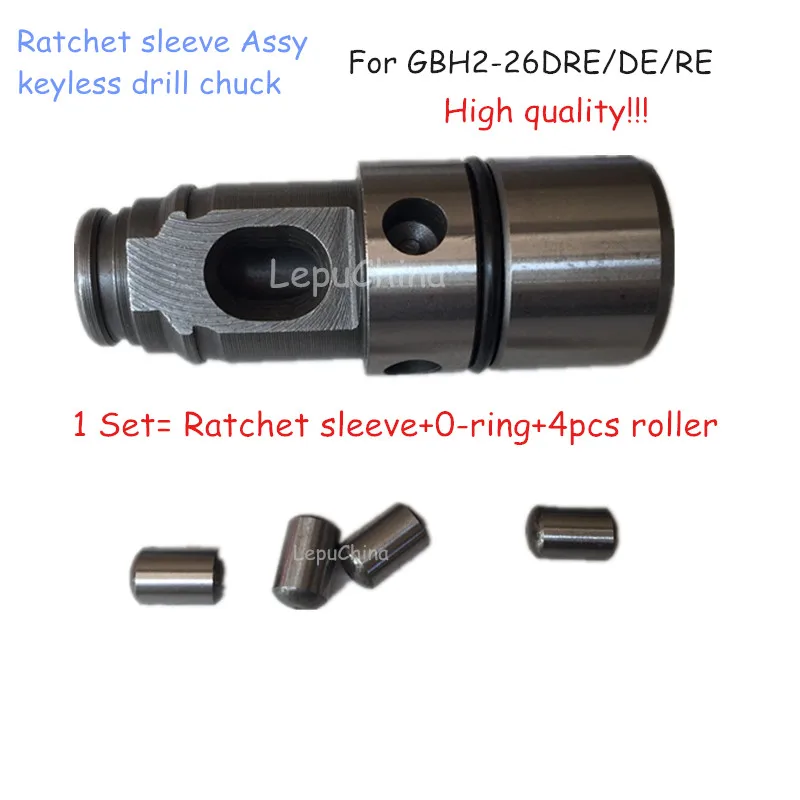48hours Send,Higher Quality Key less drill chuck Assy, Ratchet Sleeve replacement for Bosch GBH 2-26E/DRE/RE/ DE,Drill hammer
48hours Send,Higher Quality Key less drill chuck Assy, Ratchet Sleeve replacement for Bosch GBH 2-26E/DRE/RE/ DE,Drill hammer