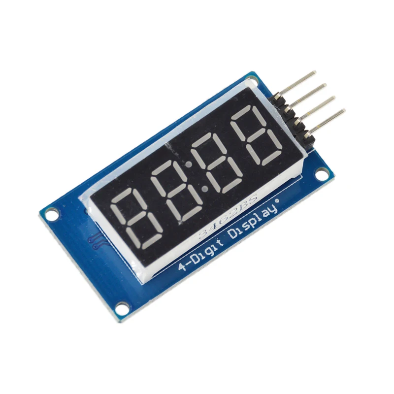 TM1637 LED Display Module For 7 Segment 4 Bits 0.36Inch Clock RED Anode Digital Tube Four Serial Driver Board Pack
TM1637 LED Display Module For 7 Segment 4 Bits 0.36Inch Clock RED Anode Digital Tube Four Serial Driver Board Pack