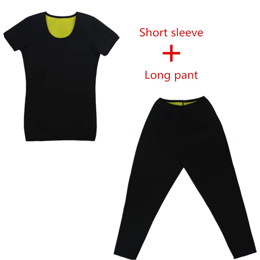 Women Slimming Short Sleeve Shirt Pants Shapewear Corset Thermo Neoprene Sweat Sauna Body Shaper Fitness Stretch Control Panties
Women Slimming Short Sleeve Shirt Pants Shapewear Corset Thermo Neoprene Sweat Sauna Body Shaper Fitness Stretch Control Panties
