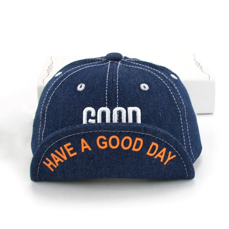 Baby Denim Baseball Cap Cowboy Snapback Hat For Boys And Girls Summer Children letter Hip Hop Hat
Baby Denim Baseball Cap Cowboy Snapback Hat For Boys And Girls Summer Children letter Hip Hop Hat