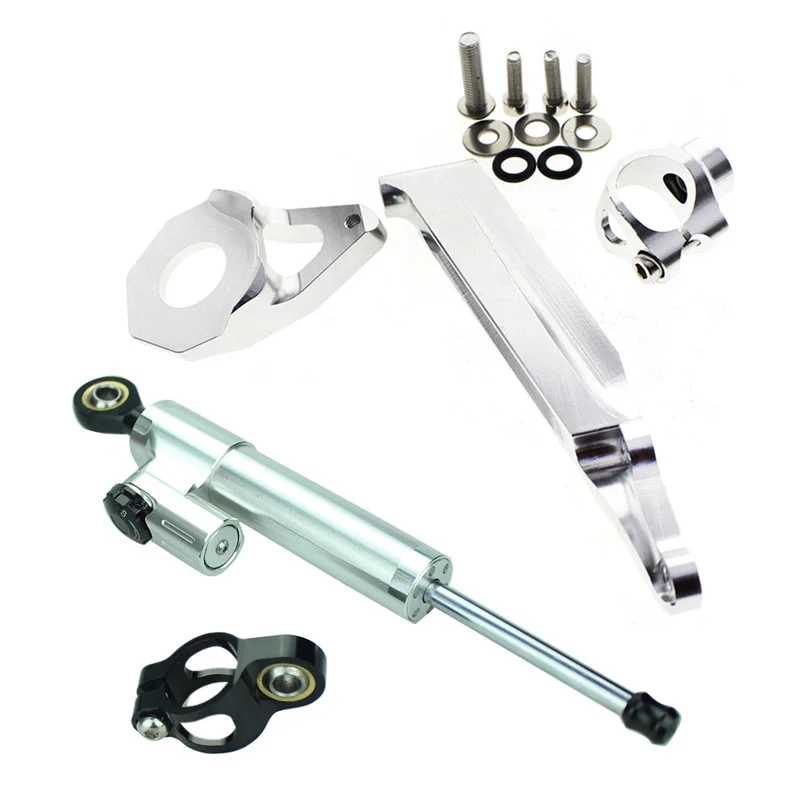 Aluminum Adjustable Motorcycles Steering Stabilize Damper Bracket Mount Kit For HONDA CBR600RR 2005-2006 Steering Support
Aluminum Adjustable Motorcycles Steering Stabilize Damper Bracket Mount Kit For HONDA CBR600RR 2005-2006 Steering Support