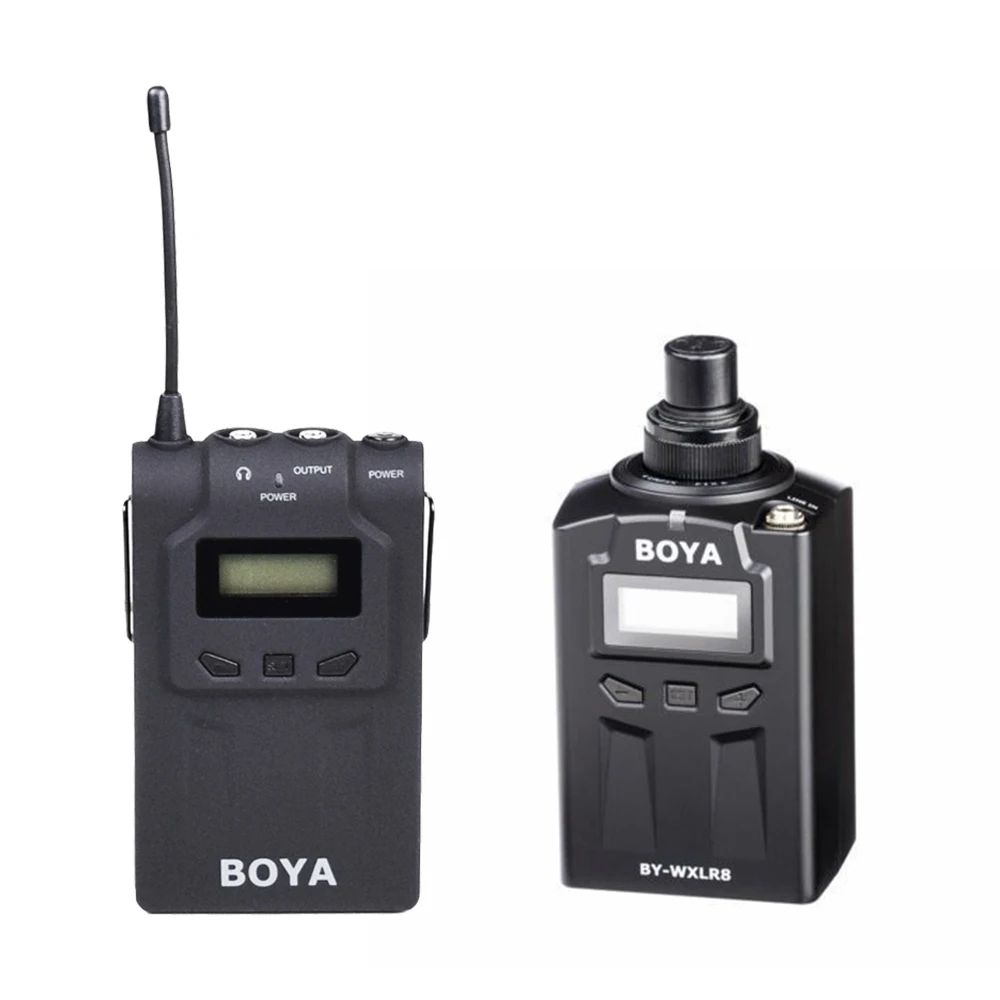 BOYA BY-WXLR8 Wireless XLR Transmitter With BY-WM6R Receiver Kit For Interview