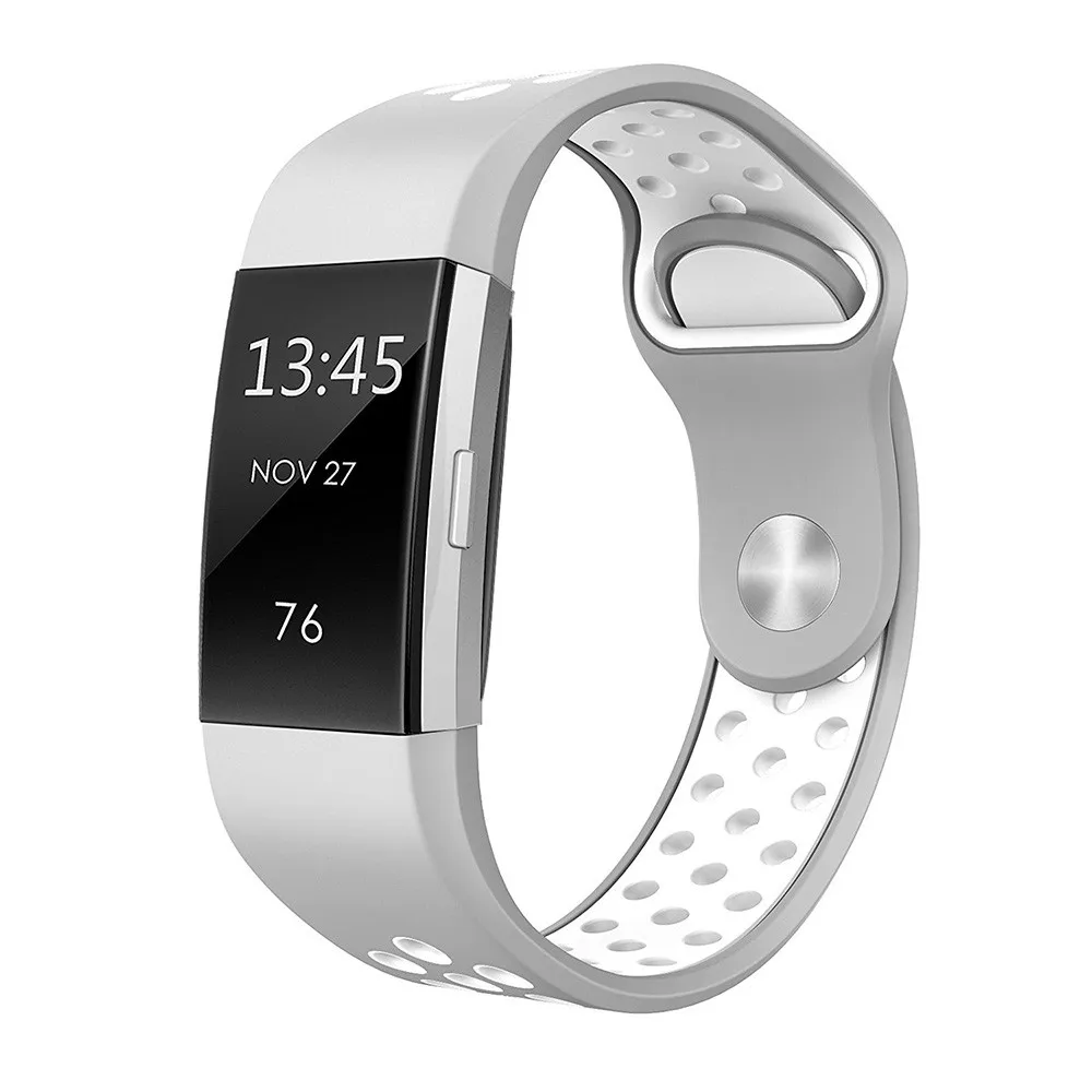 HIPERDEAL Fashion Double Color Sports Silicone Bracelet Strap Band For Fitbit Charge 2 15J Drop Shipping
HIPERDEAL Fashion Double Color Sports Silicone Bracelet Strap Band For Fitbit Charge 2 15J Drop Shipping