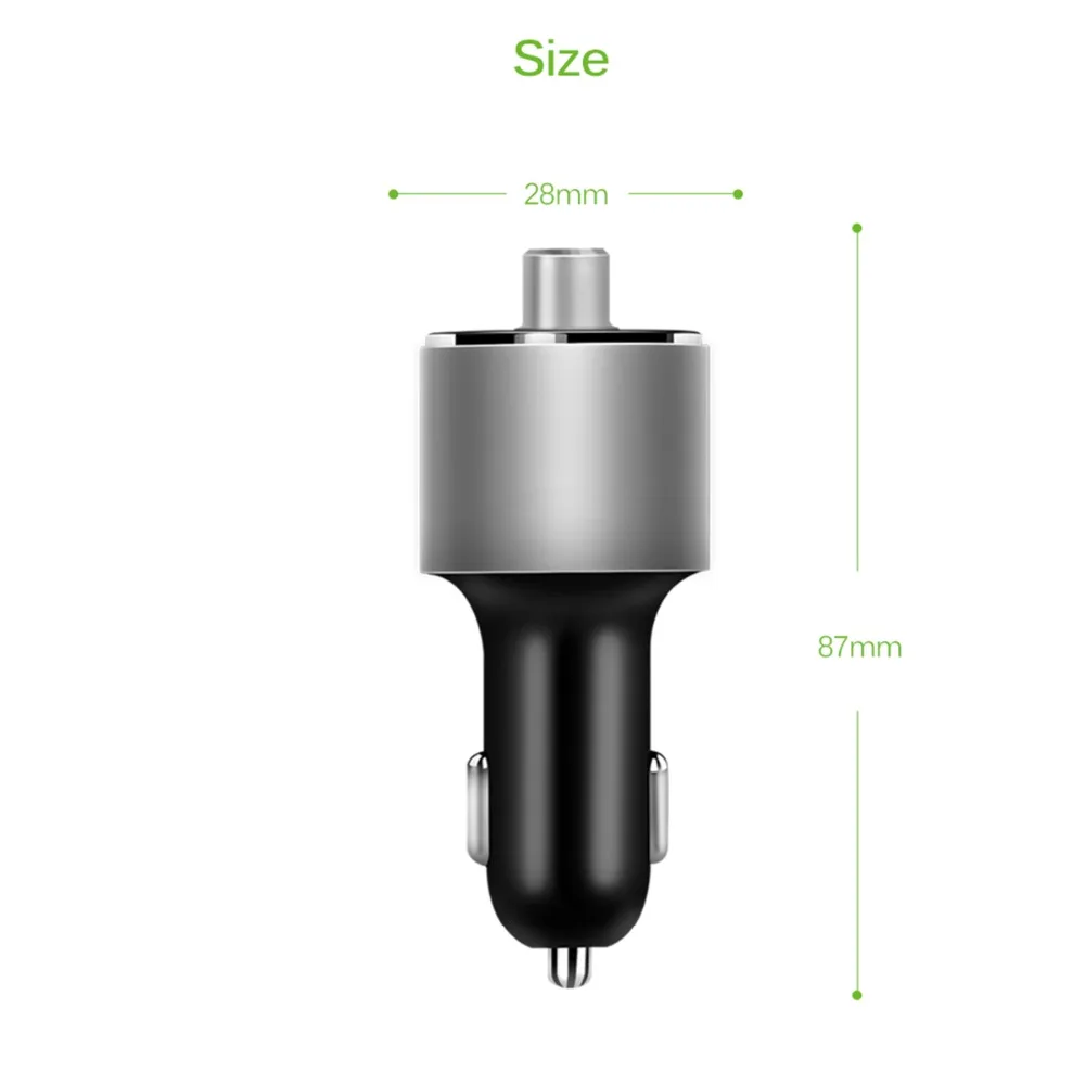 Car Dual Port USB Wireless Bluetooth FM Transmitter for Car Charger Wireless Bluetooth Radio Stereo Adapter Car Kit Hands-Free
Car Dual Port USB Wireless Bluetooth FM Transmitter for Car Charger Wireless Bluetooth Radio Stereo Adapter Car Kit Hands-Free