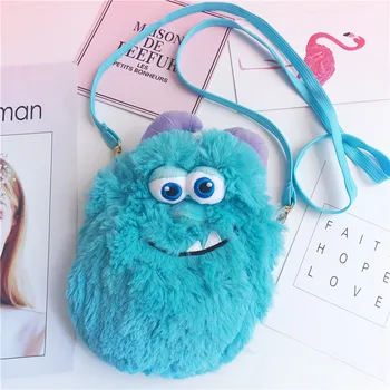candice guo! super cute plush toy lovely cartoon monster Sullivan soft crossbody bag phone bag birthday Christmas gift 1pc
candice guo! super cute plush toy lovely cartoon monster Sullivan soft crossbody bag phone bag birthday Christmas gift 1pc