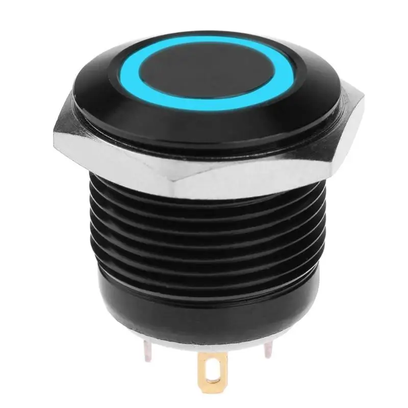 16MM Waterproof Push Button Switch Reset Metal computer power pushbutton interruptor with Light
16MM Waterproof Push Button Switch Reset Metal computer power pushbutton interruptor with Light