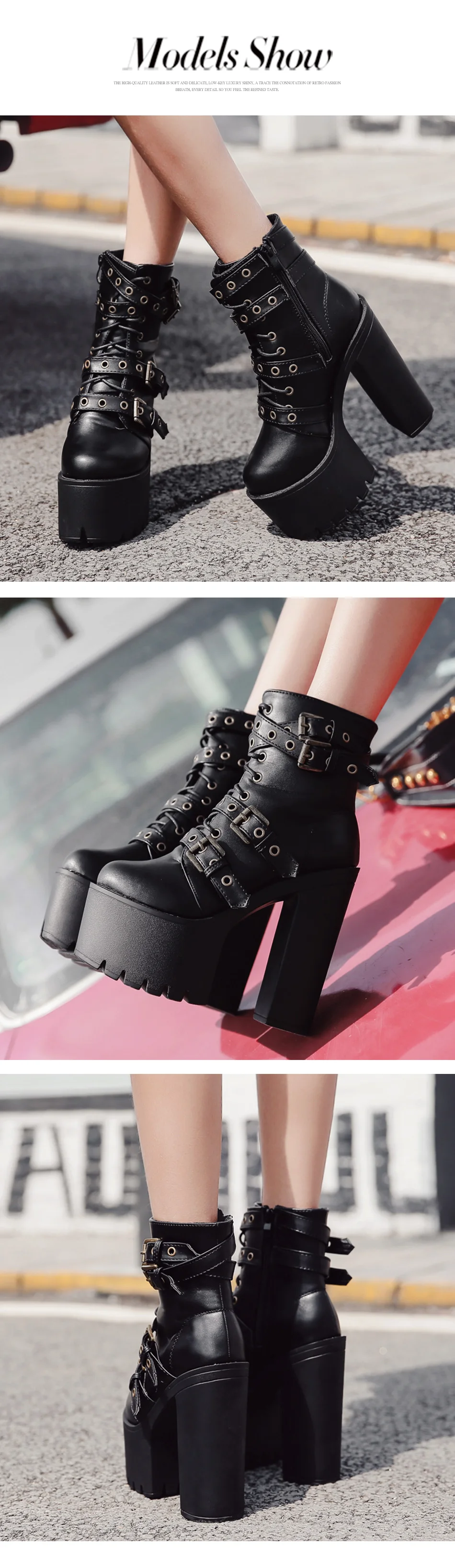 ladies metal boots