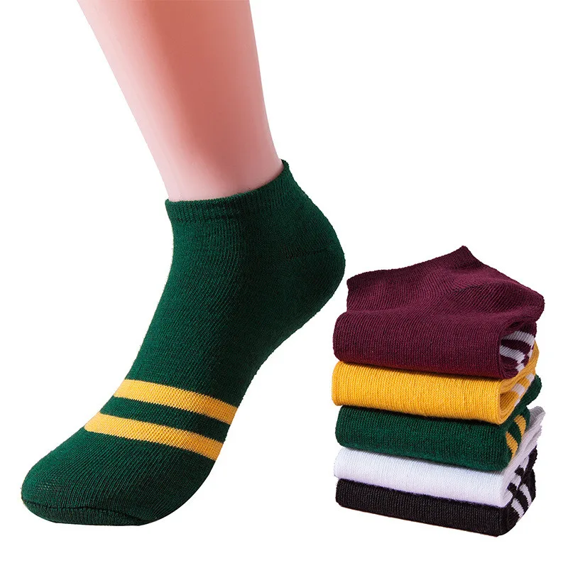 1 Pair Unisex Cotton Socks Stripe Summer Thin Breathable Low Ankle Socks Simple Females Trendy Sock
1 Pair Unisex Cotton Socks Stripe Summer Thin Breathable Low Ankle Socks Simple Females Trendy Sock