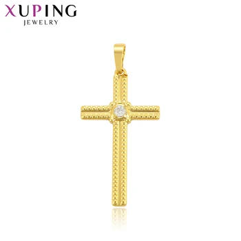 Xuping New Product Cross Shaped Pendant for Women Synthesis Cubic Zirconia Jewelry Mother's Day Gifts 34565
Xuping New Product Cross Shaped Pendant for Women Synthesis Cubic Zirconia Jewelry Mother's Day Gifts 34565