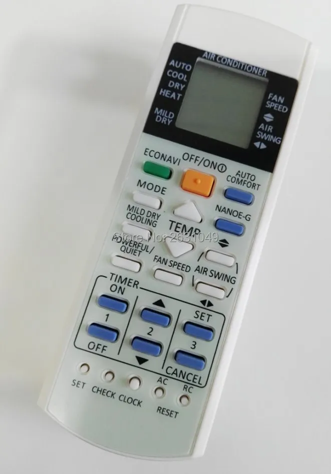lekong ac A75C3165 remote control suitable for PANASONIC CWA75C3165 CS-PW18MKD CS-PW24MKD CS-A18JKD CS-A24JKD CS-PA24JKD
lekong ac A75C3165 remote control suitable for PANASONIC CWA75C3165 CS-PW18MKD CS-PW24MKD CS-A18JKD CS-A24JKD CS-PA24JKD