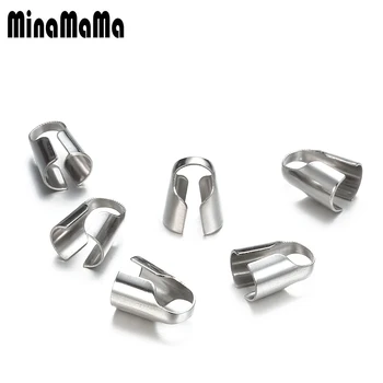100pcs/Lot 2mm 8mm Stainless Steel Snake Shape Chain Clasp End Cord Cap Steel Ends Clasps For Jewelry DIY Makings Accessories
100pcs/Lot 2mm 8mm Stainless Steel Snake Shape Chain Clasp End Cord Cap Steel Ends Clasps For Jewelry DIY Makings Accessories
