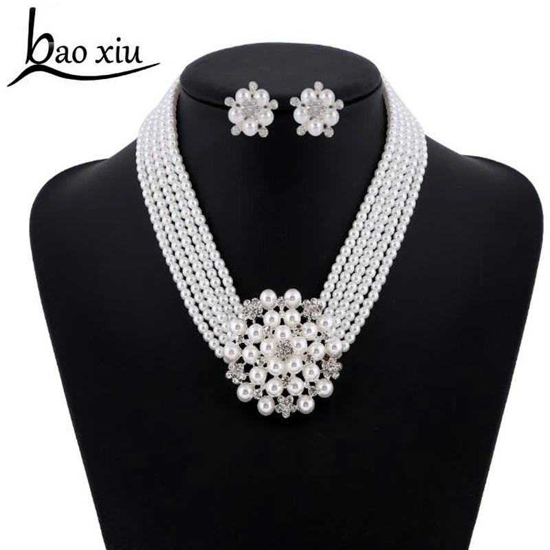 2018 New Fashion Luxury Necklaces With Crystal Pendants Long Pearls Beads Chain Choker Statement Necklace Multi-layers Jewelry
2018 New Fashion Luxury Necklaces With Crystal Pendants Long Pearls Beads Chain Choker Statement Necklace Multi-layers Jewelry
