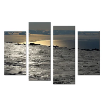 Hot Sells 4 Panels Sunset of Glacier Painting Canvas Wall Art Picture Home Decoration Living Room Print On Canvas
Hot Sells 4 Panels Sunset of Glacier Painting Canvas Wall Art Picture Home Decoration Living Room Print On Canvas