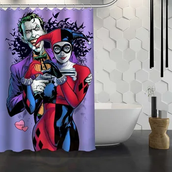 Custom Harley Quinn Shower Curtain Waterproof Fabric Shower Curtain for Bathroom WJY1.17
Custom Harley Quinn Shower Curtain Waterproof Fabric Shower Curtain for Bathroom WJY1.17
