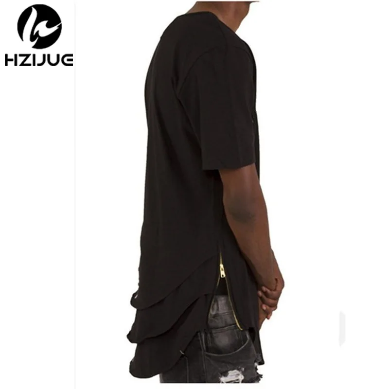 Justin Bieber Extended T shirt Mens Fishtail Multi Fold Curved Hem Side Zipper Short Sleeve Longline T shirts Hip Hop KANYE
Justin Bieber Extended T shirt Mens Fishtail Multi Fold Curved Hem Side Zipper Short Sleeve Longline T shirts Hip Hop KANYE