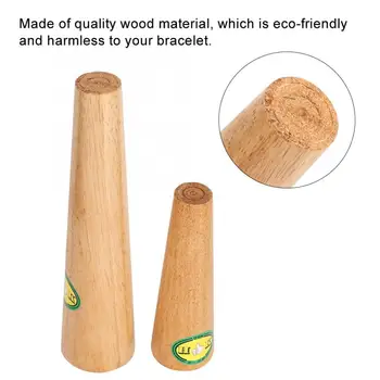 Jewelry Deformation Repair Tool Professional Round Shape Wooden Bangle Mandrel Bracelet Adjuster Jewelry Making Tool for Jeweler
Jewelry Deformation Repair Tool Professional Round Shape Wooden Bangle Mandrel Bracelet Adjuster Jewelry Making Tool for Jeweler