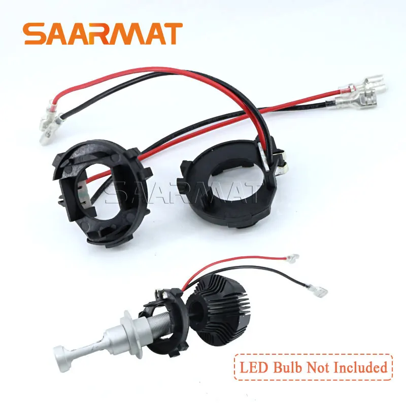 Pair H7 LED Bulb Clip Retainer Adapter Base Holder For Headlight Car Head Light headlamp socket For VW Golf 7
Pair H7 LED Bulb Clip Retainer Adapter Base Holder For Headlight Car Head Light headlamp socket For VW Golf 7