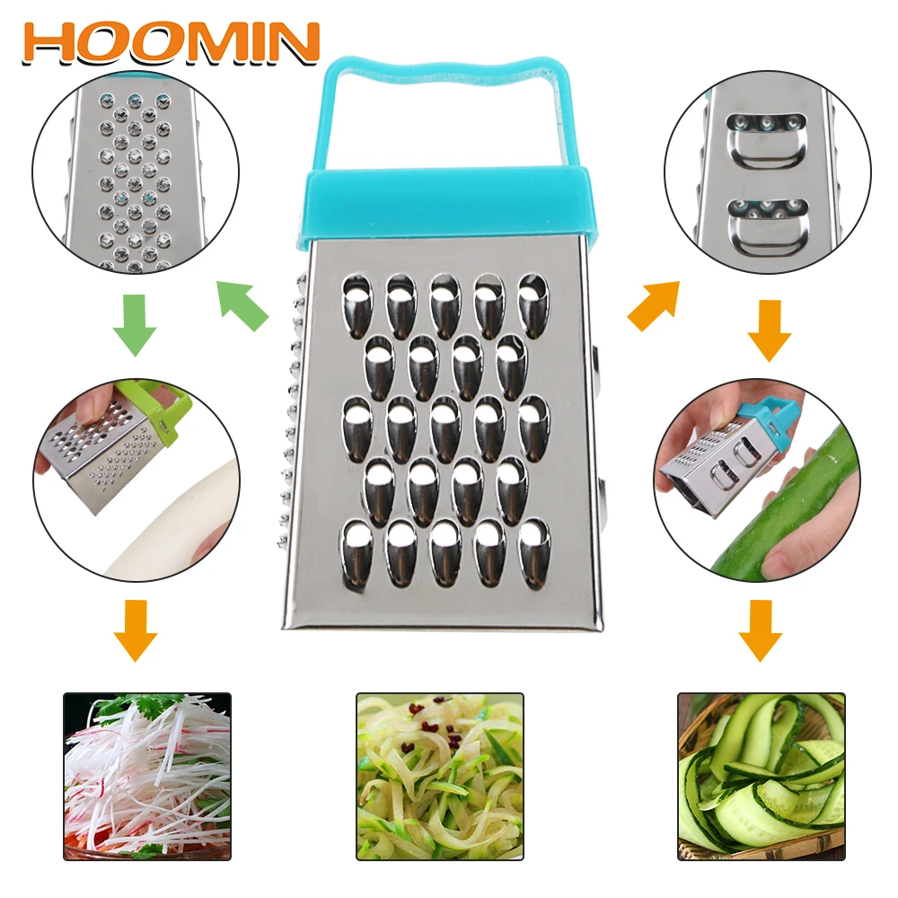 HOOMIN 7*3.5CM Mini 4 Sides Grater Handheld Slicer Fruit Vegetable Tool Multifunction Kitchen Tool Gadget
HOOMIN 7*3.5CM Mini 4 Sides Grater Handheld Slicer Fruit Vegetable Tool Multifunction Kitchen Tool Gadget