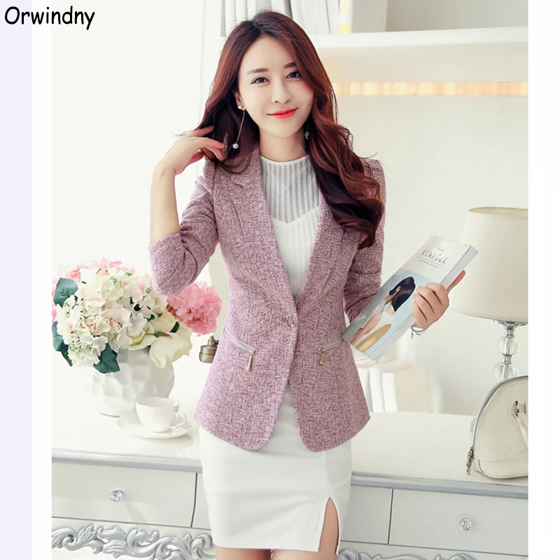Orwindny Women Autumn Blazer Slim Casual Suit Coat Outerwear Work Wear Clothing Spring Long Sleeve Female Blazers Plus Size 3XL
Orwindny Women Autumn Blazer Slim Casual Suit Coat Outerwear Work Wear Clothing Spring Long Sleeve Female Blazers Plus Size 3XL