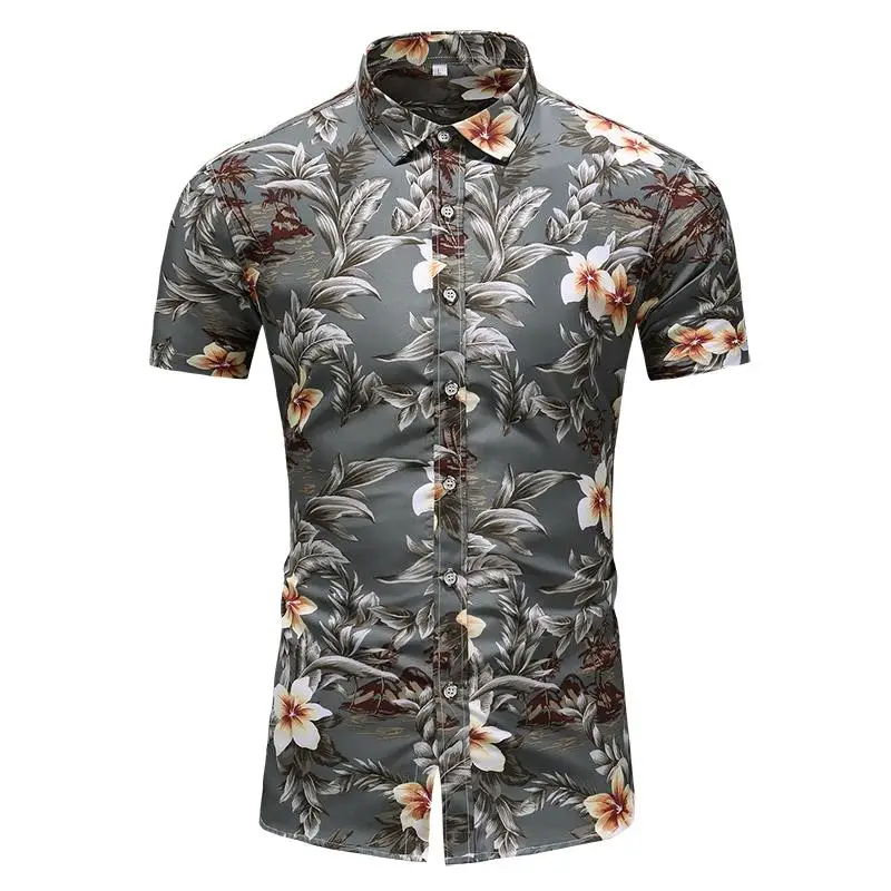 Floral Social Shirt Mens Clothing Beach leisure Short sleeve Blouse Men Hawaiian Shirt Male Flowers Print Casual Dress New
Floral Social Shirt Mens Clothing Beach leisure Short sleeve Blouse Men Hawaiian Shirt Male Flowers Print Casual Dress New