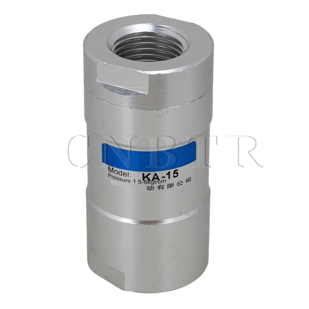 CNBTR G1/2" One Way Type Air Flow Control Pneumatic Female Thread Inline Check Valve
CNBTR G1/2" One Way Type Air Flow Control Pneumatic Female Thread Inline Check Valve
