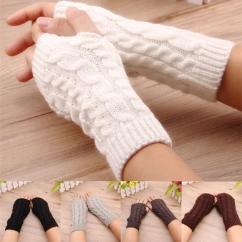 1 Pair Men Women Fingerless Gloves Soft Knitted Warm Long Mittens Wrist Warmer Winter
1 Pair Men Women Fingerless Gloves Soft Knitted Warm Long Mittens Wrist Warmer Winter