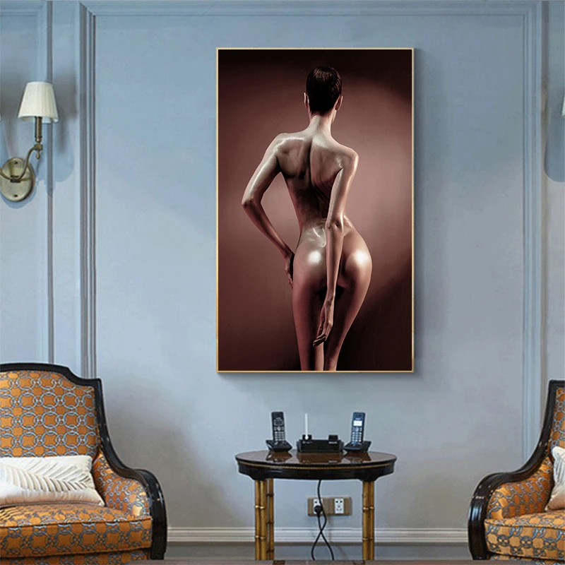 Abstract Bronze Beauty Painting Hot Busty Women Wall Art for Living Room Big Sexy Hips Poster Print Entrance Picture HD Tableaux
Abstract Bronze Beauty Painting Hot Busty Women Wall Art for Living Room Big Sexy Hips Poster Print Entrance Picture HD Tableaux