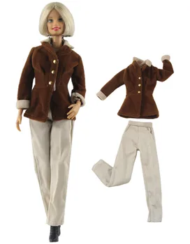 NK One Set Doll Blue Leisure outfit Long jeans trousers Dress Fashional Design Handmade Party Outfit For Barbie Doll 230A
NK One Set Doll Blue Leisure outfit Long jeans trousers Dress Fashional Design Handmade Party Outfit For Barbie Doll 230A