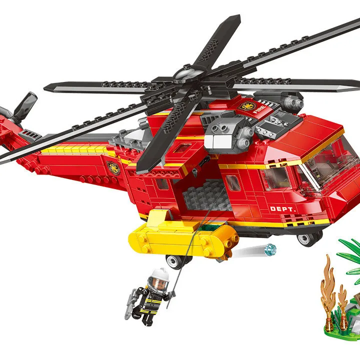 Xb -14004. Forest Disaster Relief Fort City Fire Control Aircraft Building Block Toys
Xb -14004. Forest Disaster Relief Fort City Fire Control Aircraft Building Block Toys
